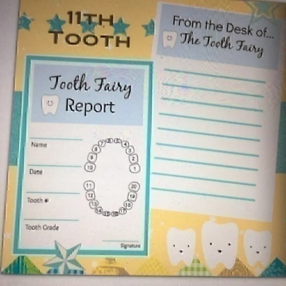 8x8 Hardcover Boys First Tooth book